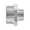 Ніпель редукційний Nolf NFC.N0206-N-1/2"x1/4" нікельований (NF3081)