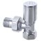 Кран для рушникосушки кутовий Koer KR.531 - 1/2" (Ціна за 1 шт.) (KR3073)