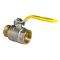 Кран кульовий KOER KR.215.G - 1 1/2" FM ГШВ YELLOW, ручка "важіль" жовта (KR0126)