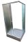 Душова кабіна з низьким піддоном Mixxus CUBIC SCT01-90x90x195-FB CHROME матове скло 4мм (MI6903)