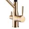 Змішувач для кухні MixxusPremium Gravity 021 BRUSHED GOLD REFL.BLACK (MI6981)