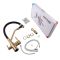 Змішувач для кухні MixxusPremium Gravity 021 BRUSHED GOLD REFL.BLACK (MI6981)