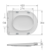 Унітаз-компакт Mixxus BEVEL-0407-T1 630х350х795mm, система змиву TORNADO 1.0 (MI6690)