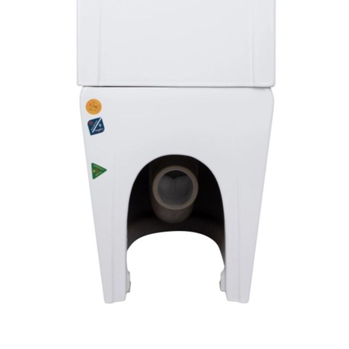 Чаша унітазу-компакту Mixxus Ellipse-0403-T3 Bowl 640х360х835 Tornado 3.0 без сидіння (MI8345)