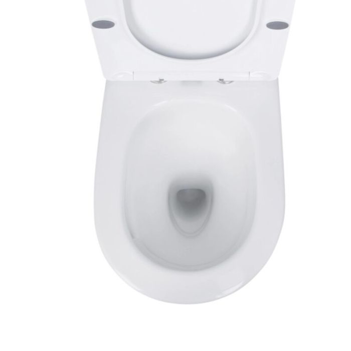 Чаша унітазу-компакту Mixxus Ellipse-0403-T3 Bowl 640х360х835 Tornado 3.0 без сидіння (MI8345)