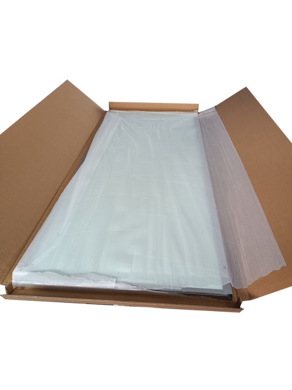 Бокс душовий без гідромасажу Mixxus STRONG SB01-90x90x215-FB SATIN з високим піддоном (MI6884)