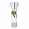 Кран кульовий для підключення сантехприладів Sanlux ST-301 - 1/2"x1/2" (SL2926)