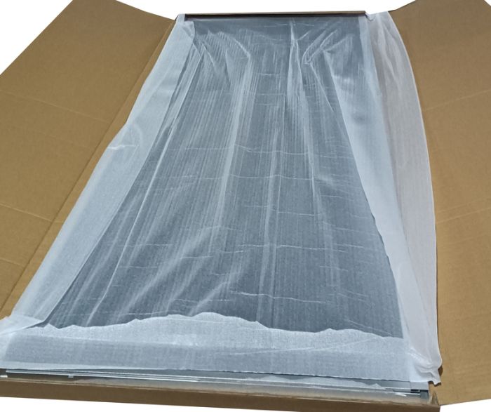 Бокс душовий без гідромасажу Mixxus STRONG SB01-90x90x215-GR SATIN з високим піддоном (MI6885)