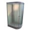 Бокс душовий без гідромасажу Mixxus WAVE SB02-120x80x215-L-FB SATIN з низьким піддоном (MI6892)
