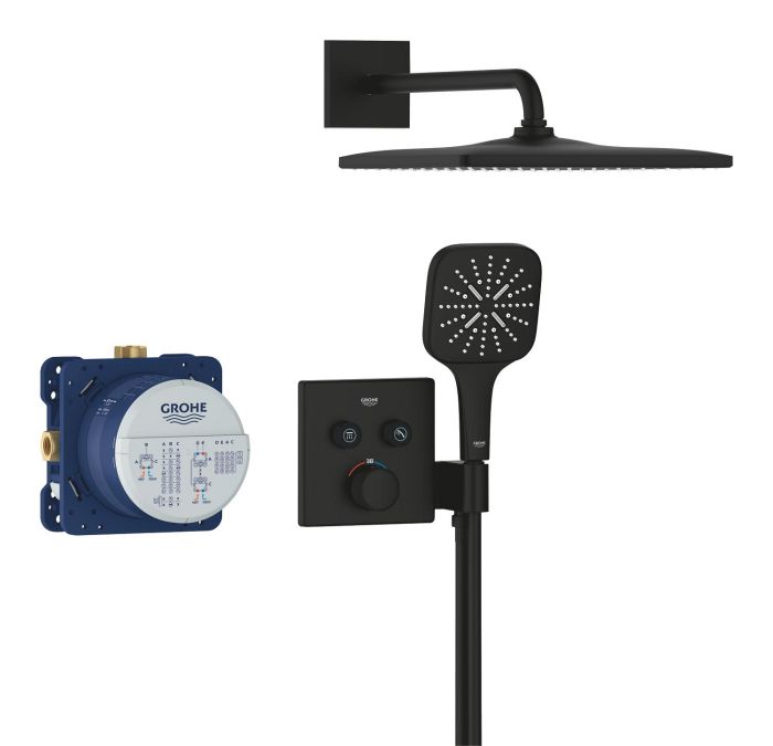 Душовий комплект Grohe Grohtherm SmartControl із Rainshower 310 Mono Cube (34865KF0)