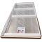 Бічна стінка до кабіни Koer SR SW01-90x200-TR-01 прозоре скло Easy Clean 8мм, хром (KR5381)