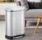 Відро для сміття з плавним закриттям овальне Mixxus Premium Strong-TC0105 SS Color 5л колір наржавійка (MI7080)