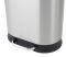 Відро для сміття з плавним закриттям овальне Mixxus Premium Strong-TC0105 SS Color 5л колір наржавійка (MI7080)