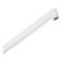 Змішувач для ванни PLAMIX OSCAR-006 EURO SET WHITE (зі шлангом, лійкою та кронштейном) (MX1895)