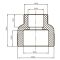 Муфта редукційна ВВ 40x25 PPR Koer K0035.PRO (KP0043)