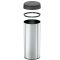 Відро для сміття сенсорне кругле Mixxus Premium Ellipse-TC0109 Chrome-Black 9л (хром-чорне) (MI7083)