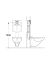 Панель змиву Grohe Skate Cosmopolitan для унітазу (38732KF0)