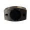 Двері в нішу Koer SR SD06-140x220-TR-07 прозоре скло Easy Clean 8мм, графіт (KR5369)
