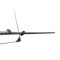 Двері в нішу Koer SR SD06-140x220-TR-07 прозоре скло Easy Clean 8мм, графіт (KR5369)