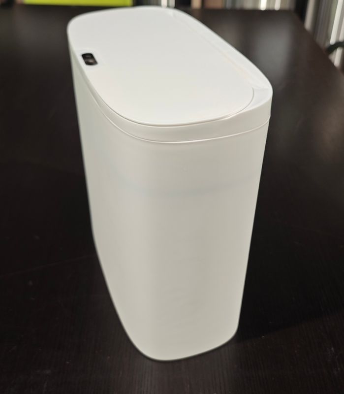 Відро для сміття сенсорне прямокутне Mixxus Wave-TC0414 White 14 л (колір білий) (MI8405)