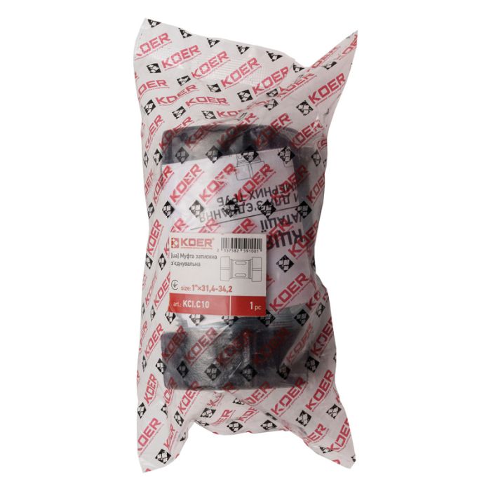Муфта затискна з'єднувальна Koer KCI.C10 - 1"x31,4-34,2 (KR5910)