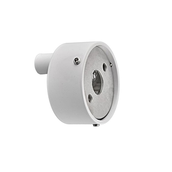 Чашка декоративна Mixxus TCC-01 WHITE (кругла) для маскування кабелю (колір білий) (MI6639)