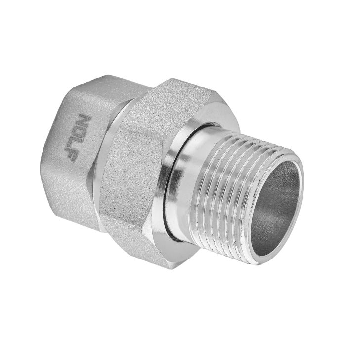 Згін американка Nolf NFC.511-06 - 1/2" прямий нікельований (NF3230)