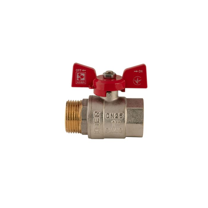 Кран кульовий Koer 1" ГШМ (KR.218) (KR0028)