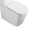 Чаша унітазу-компакту Mixxus Quadro-0404-T1 Bowl 660х360х820 Tornado 1.0 без сидіння (MI8342)