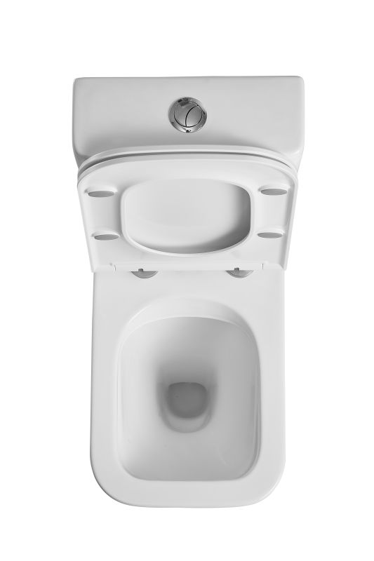 Унітаз-компакт Mixxus Premium Quadro-0401-R 610x365x825mm, система змиву RIMLESS (MP6457)
