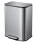 Відро для сміття з плавним закриттям прямокутне Mixxus Cubic-TC0105 SS Color 5л колір наржавійка (MI7088)