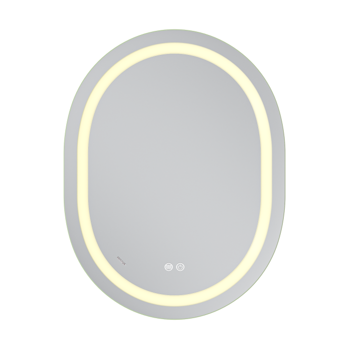 Дзеркало Mixxus Premium ELLIPSE MV05-80x60-Reverse з Led Touch, Anti-fog, димером (3-6,5kK) (MP6642)
