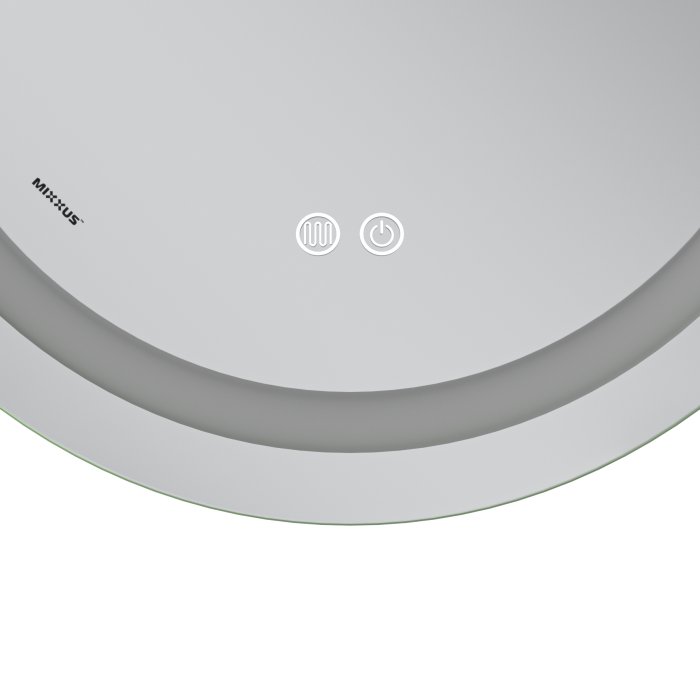 Дзеркало Mixxus Premium ELLIPSE MV05-80x60-Reverse з Led Touch, Anti-fog, димером (3-6,5kK) (MP6642)