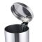 Відро для сміття з плавним закриттям кругле Mixxus Ellipse-TC0205 SS Color 5л колір нержавійка (MI7076)