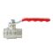 Кран кульовий ГГВ Koer Extreme KE.214-15 - 1/2" FF ручка "важіль" червона (KR5744)