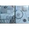Шторка для ванної Mixxus SCT-014-180x180 з поліестеру (Візерунок "Круги") (AC3584)