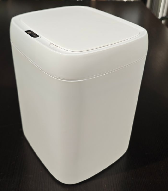Відро для сміття сенсорне прямокутне Mixxus Wave-TC0212 White 12 л (колір білий) (MI8403)