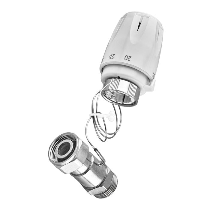 Термоголовка Koer KR.1337 - M30x1.5 з проточним сенсором (KR5219)