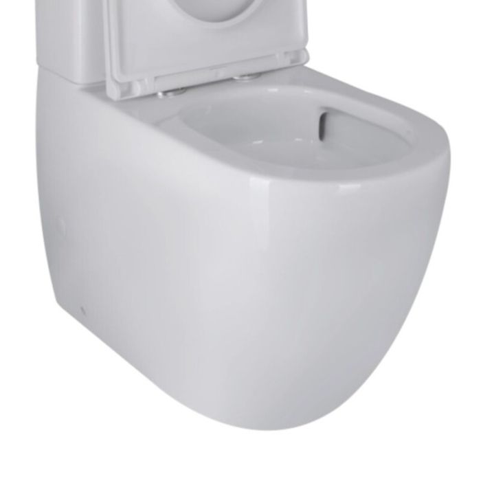 Чаша унітазу-компакту Mixxus Premium Ellipse-0401-T1 Bowl 630х390х840 Tornado 1.0 без сидіння (MI8344)