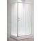 Душова кабіна з низьким піддоном MIXXUS HARD SCT01-100x90x198-TR CHROME прозоре скло 5мм NEW (в 2 ящ) (MI8368)