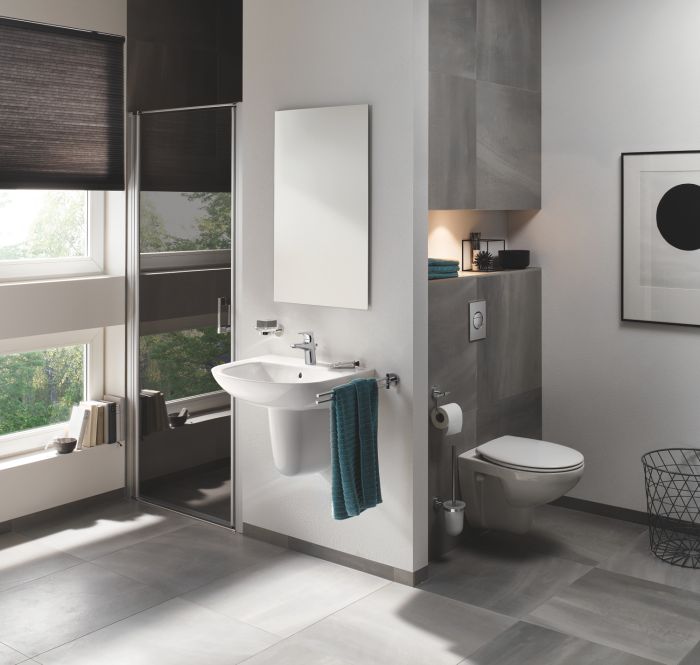 Туалетний йоржик у комплекті Grohe Bau Cosmopolitan Neutral (40463001)