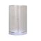 Душова кабіна з низьким піддоном Mixxus PLAIN SCT02-100x100x195-FB SATIN матове скло 4мм (MI6897)
