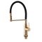 Змішувач для кухні Mixxus Premium Summer 017 BRUSHED GOLD REFL.BLACK (MI6964)