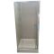 Душова кабіна з низьким піддоном Mixxus Style SCT01-90x90x200-TR Chrome прозоре скло 6мм (MI8433)