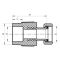 Муфта з накидною гайкою 20x1 /2F PPR Koer K0141.PRO (KP0178)