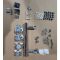 Душова кабіна з низьким піддоном Mixxus HARD SCT01-120x80x198-TR Chrome NEW прозоре скло 5мм (MI8428)
