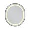 Дзеркало Mixxus Premium ELLIPSE MV05-80x70-Reverse BLACK з Led Touch, Anti-fog, димером (3-6,5kK) (MP6646)