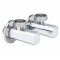 Кран кульовий для підключення сантехприладів Sanlux ST-501 - 1/2"x3/4" (SL2929)