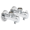 Кран кульовий для підключення сантехприладів Sanlux ST-301 - 1/2"x1/2" (SL2926)