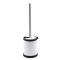 Йоржик для унітазу підлоговий Mixxus Topper-TB0201 White колір білий (MI7094)